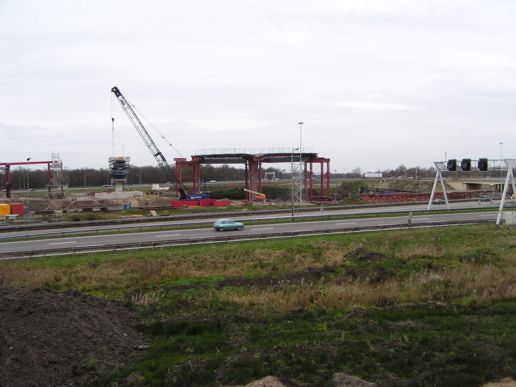 p2007120826.jpg - Voortgang parallelbaan zuid flyover Kp. de Hogt.