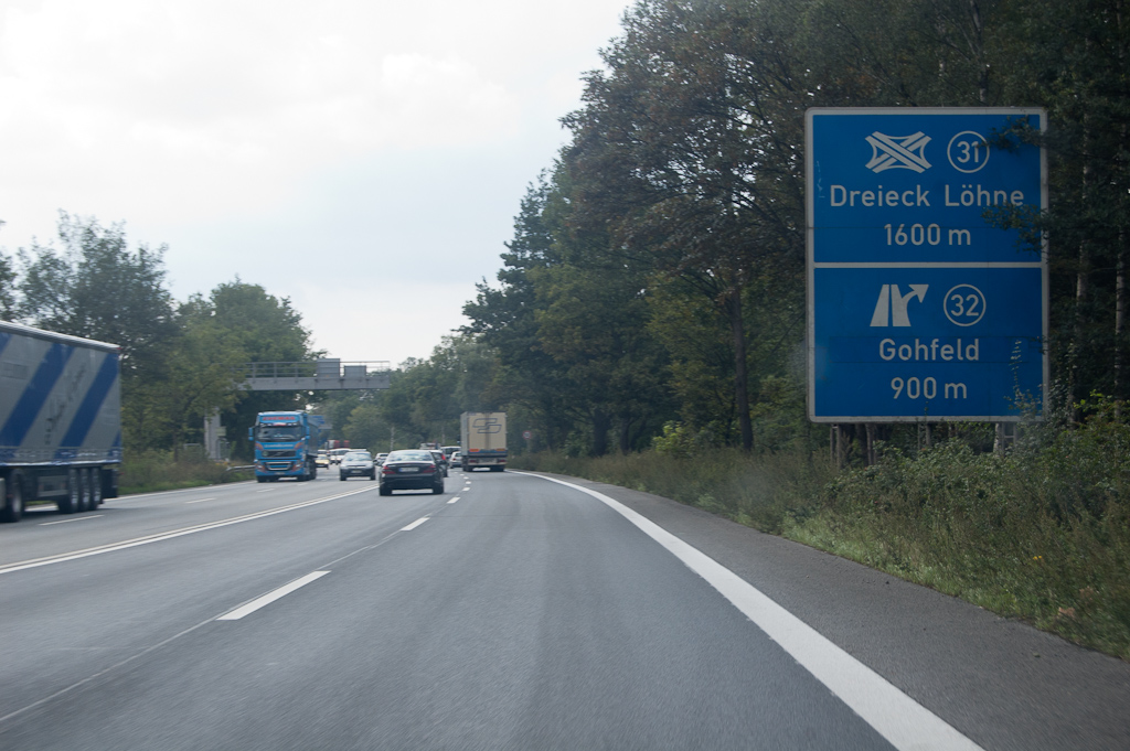 20110815-142347.jpg - Op het Dreick Loehne moet de A30 omlegging uitkomen, zodat het een volledig knooppunt (Kreuz) wordt.